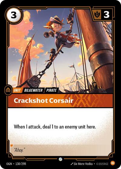 Crackshot Corsair (Common) [OGN-130-C]