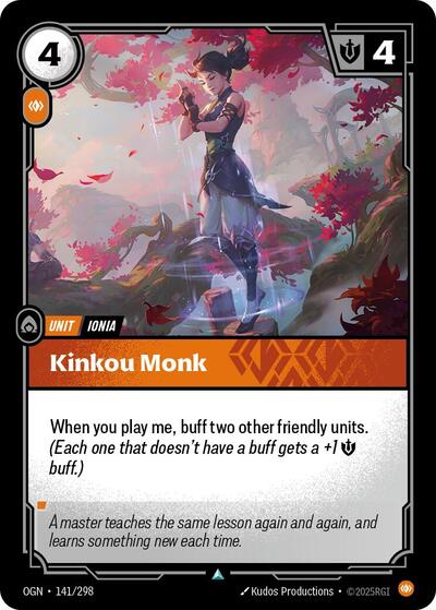 Kinkou Monk (Uncommon) [OGN-141-U]