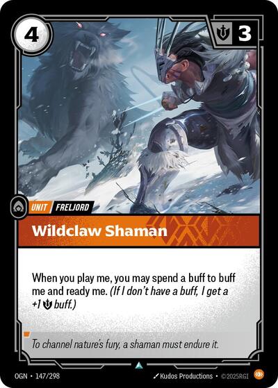 Wildclaw Shaman (Uncommon) [OGN-147-U]