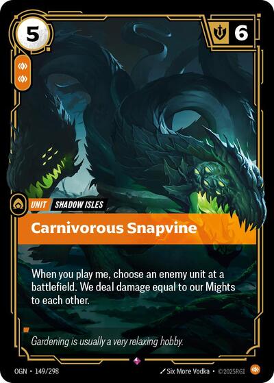 Carnivorous Snapvine (Rare) [OGN-149-R]