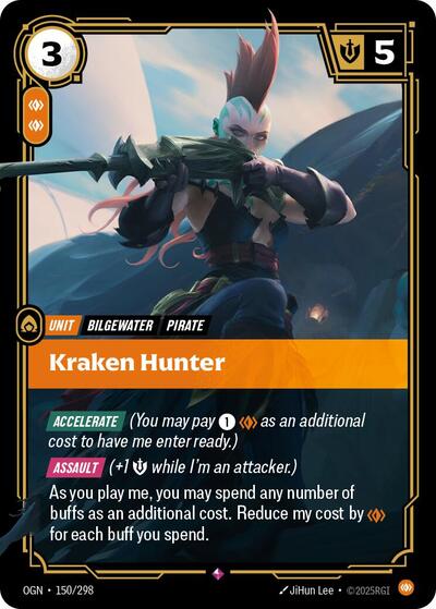 Kraken Hunter (Rare) [OGN-150-R]