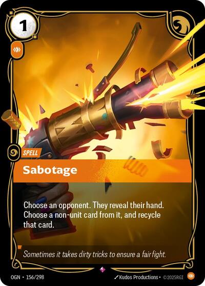 Sabotage (Rare) [OGN-156-R]
