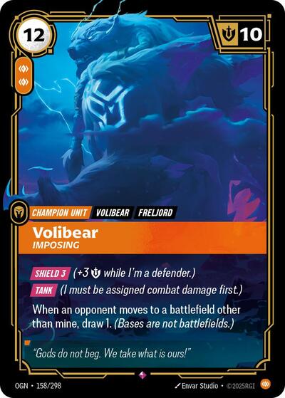 Volibear - Imposing (Rare) [OGN-158-R]