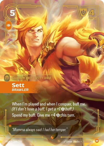 Sett - Brawler (Epic) [OGN-164-E]