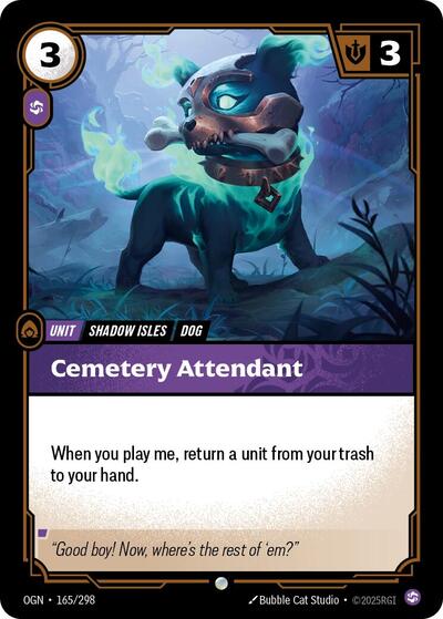 Cemetery Attendant (Common) [OGN-165-C]