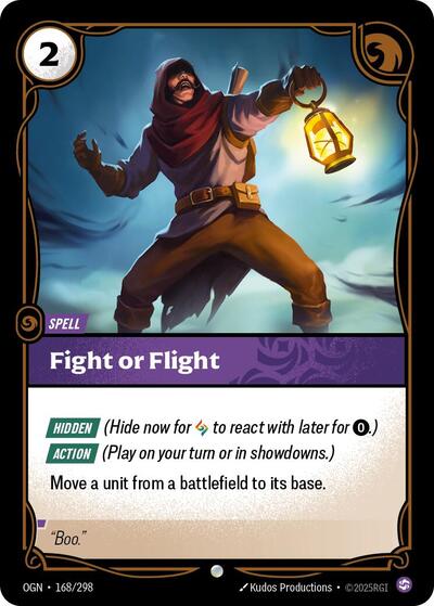 Fight or Flight (Common) [OGN-168-C]