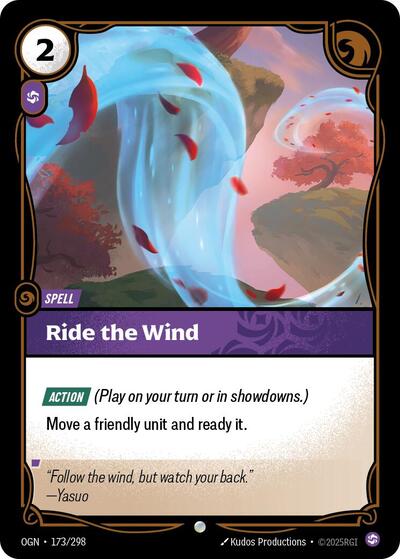 Ride The Wind (Common) [OGN-173-C]