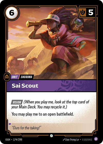 Sai Scout (Common) [OGN-174-C]