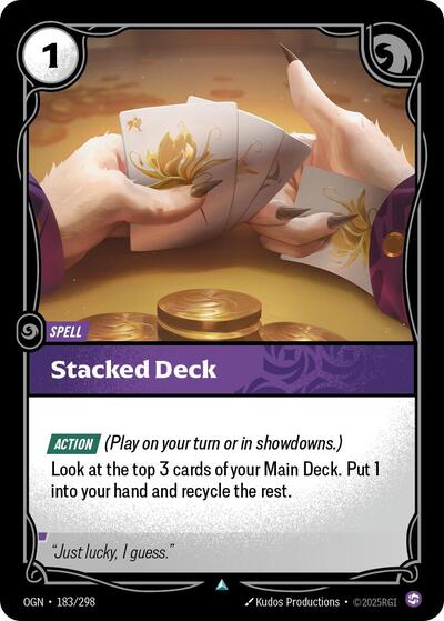 Stacked Deck (Uncommon) [OGN-183-U]