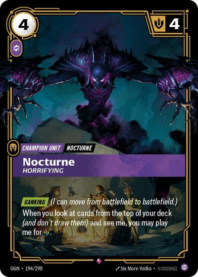 Nocturne - Horrifying (Rare) [OGN-194-R]