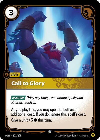 Call to Glory (Common) [OGN-207-C]