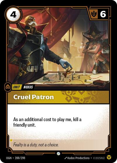 Cruel Patron (Common) [OGN-208-C]
