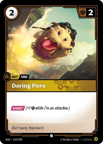 Daring Poro (Common) [OGN-210-C]