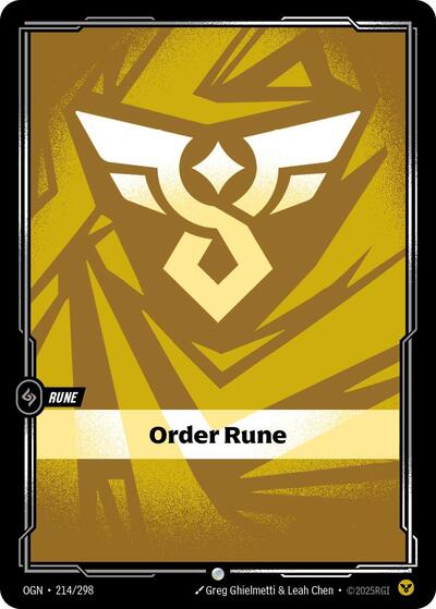 Order Rune (Common) [OGN-214-C]