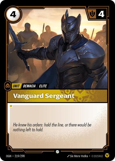 Vanguard Sergeant (Common) [OGN-219-C]