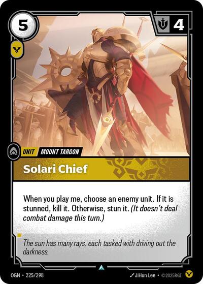 Solari Chief (Uncommon) [OGN-225-U]