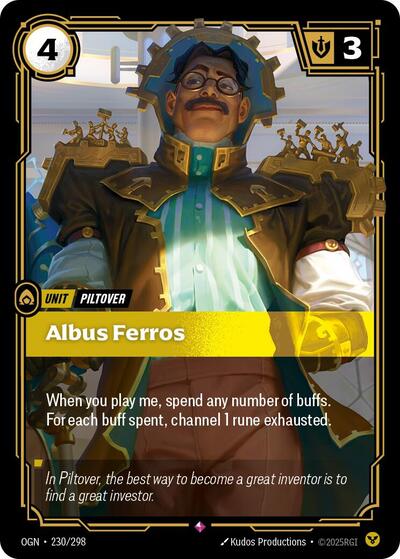 Albus Ferros (Rare) [OGN-230-R]