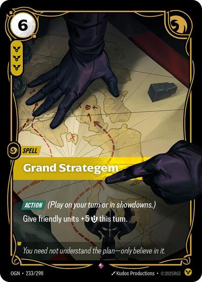 Grand Strategem (Rare) [OGN-233-R]
