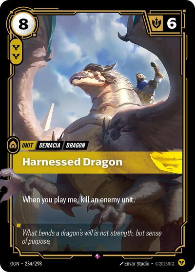 Harnessed Dragon (Rare) [OGN-234-R]