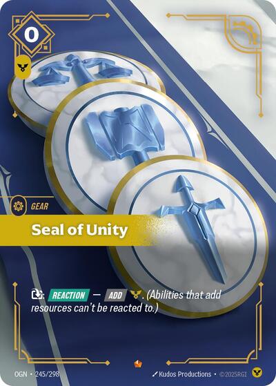 Seal of Unity (Epic) [OGN-245-E]