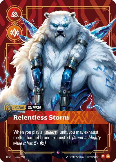Volibear - Relentless Storm (Rare) [OGN-249-R]