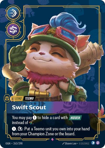 Teemo - Swift Scout (Rare) [OGN-263-R]