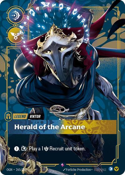 Viktor - Herald of the Arcane (Rare) [OGN-265-R]