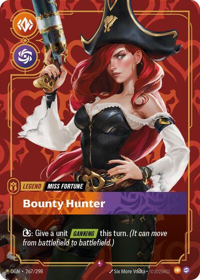 Miss Fortune - Bounty Hunter (Rare) [OGN-267-R]