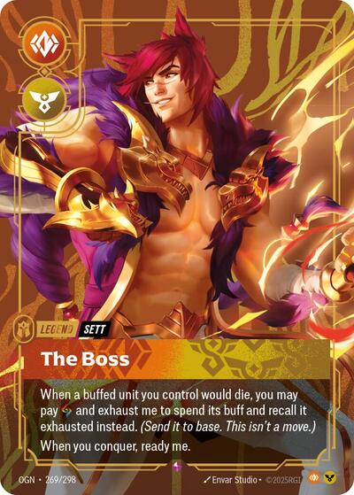 Sett - The Boss (Rare) [OGN-269-R]