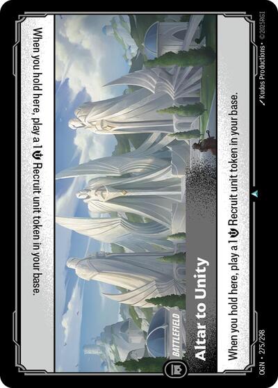 Altar to Unity (Uncommon) [OGN-275-U]