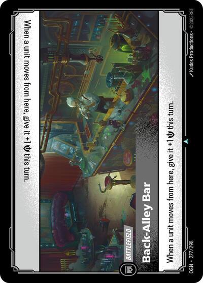 Back-Alley Bar (Uncommon) [OGN-277-U]