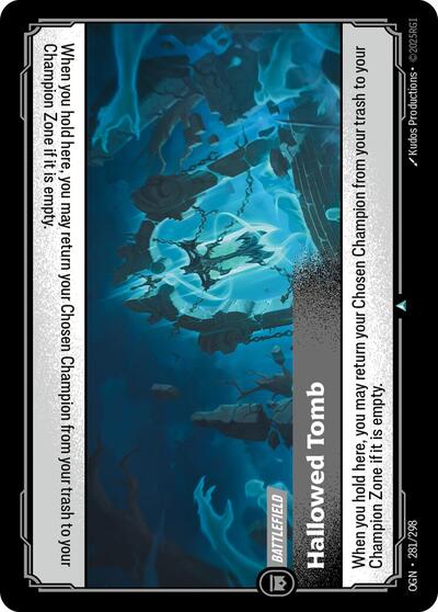 Hallowed Tomb (Uncommon) [OGN-281-U]
