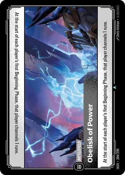 Obelisk of Power (Uncommon) [OGN-284-U]