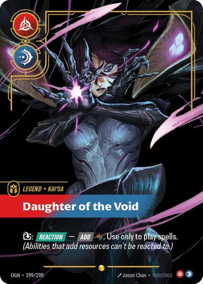 Kai'Sa - Daughter of the Void (Showcase) [OGN-299-S]
