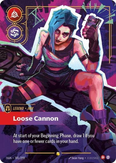 Jinx - Loose Cannon (Showcase) [OGN-301-S]