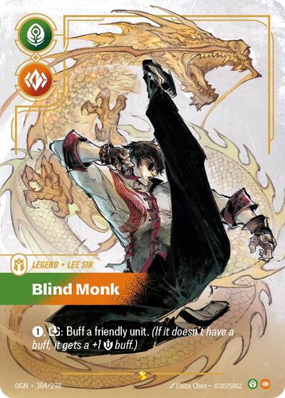 Lee Sin - Blind Monk (Showcase) [OGN-304-S]