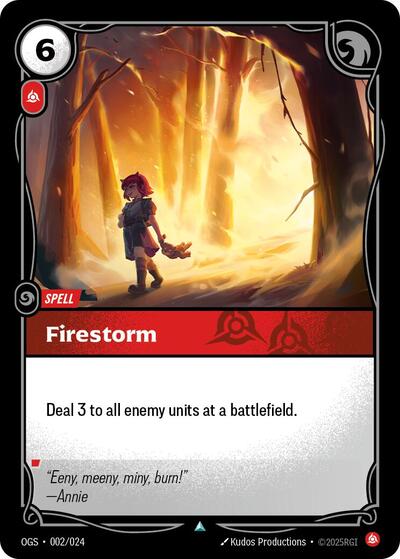 Firestorm (Uncommon) [OGS-002-U]