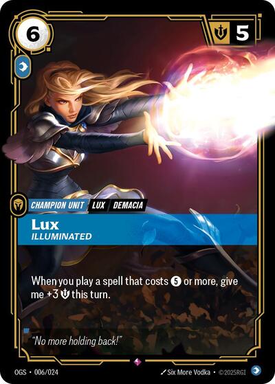 Lux - Illuminated (Rare) [OGS-006-R]