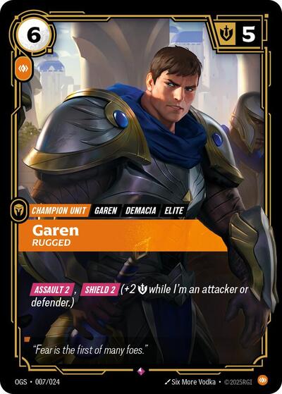 Garen - Rugged (Rare) [OGS-007-R]