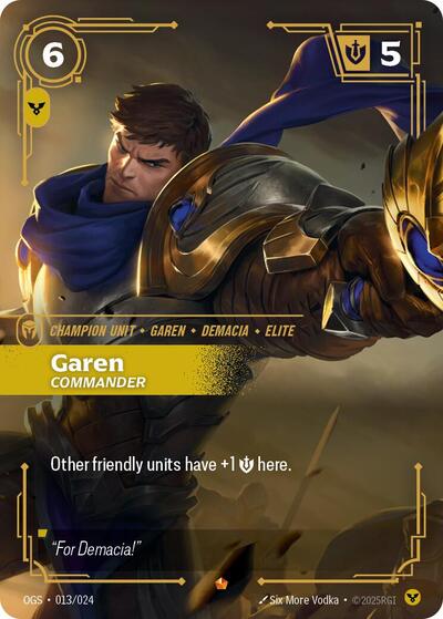 Garen - Commander (Epic) [OGS-013-E]