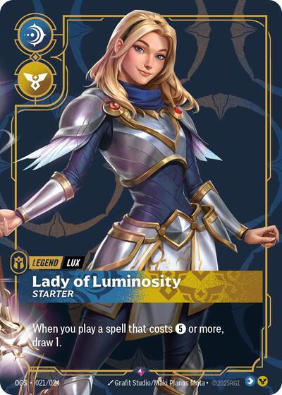 Lux - Lady of Luminosity (Rare) [OGS-021-R]