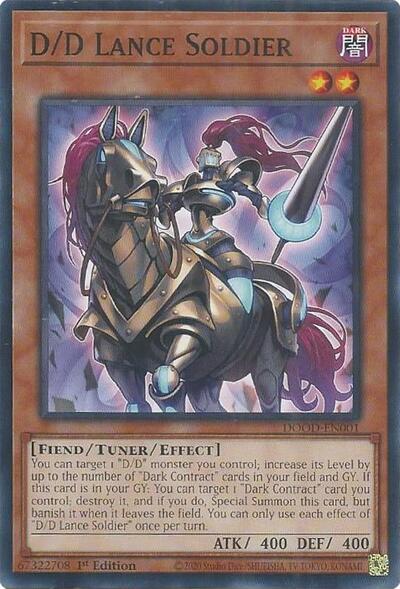 D/D Lance Soldier (Common) [DOOD-EN001-C]