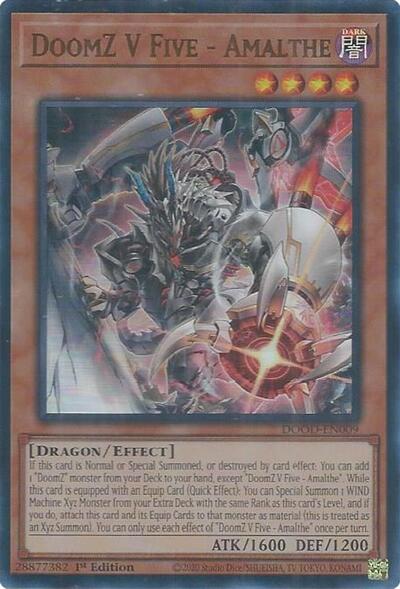 DoomZ V Five - Amalthe (Ultra Rare) [DOOD-EN009-UR]