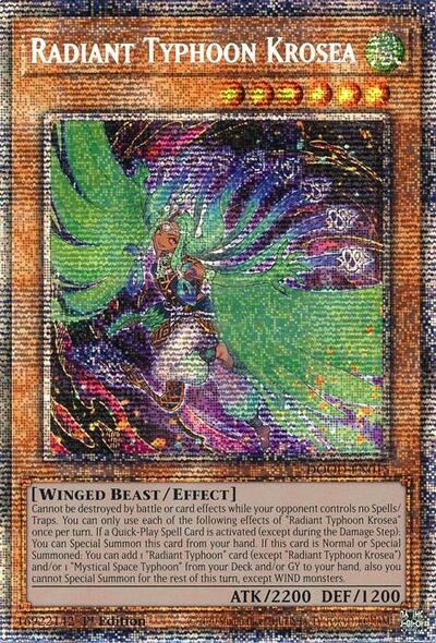 Radiant Typhoon Krosea (Starlight Rare) [DOOD-EN015-StR]