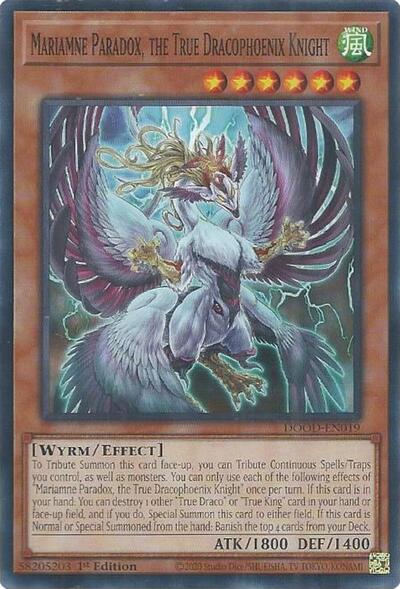 Mariamne Paradox, the True Dracophoenix Knight (Common) [DOOD-EN019-C]