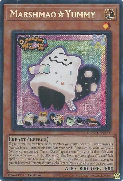 MarshmaoYummy (Secret Rare) [DOOD-EN024-SeR]