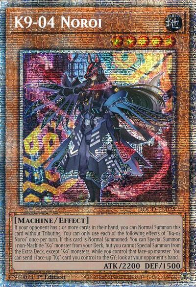 K9-04 Noroi (Starlight Rare) [DOOD-EN025-StR]