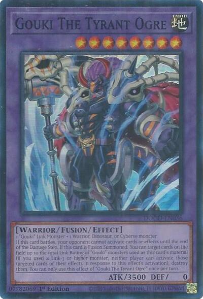 Gouki The Tyrant Ogre (Super Rare) [DOOD-EN036-SuR]