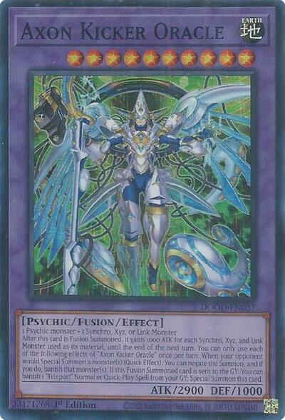 Axon Kicker Oracle (Super Rare) [DOOD-EN037-SuR]
