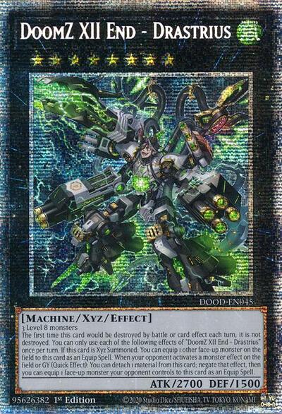 DoomZ XII End - Drastrius (Starlight Rare) [DOOD-EN045-StR]